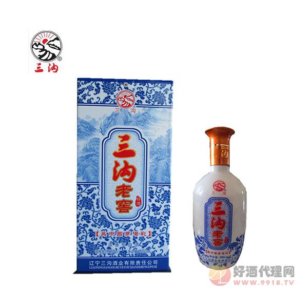 三沟老窖-为中国梦喝彩52度4瓶×500mL浓香型纯粮食白酒整箱