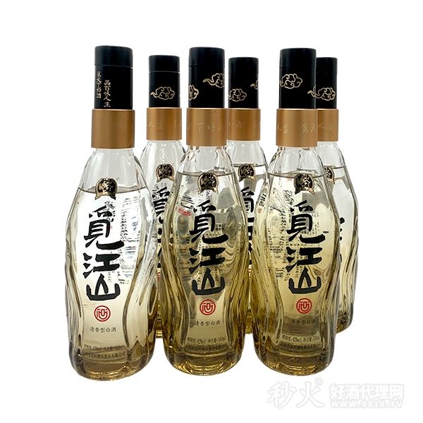 觅江山清香型白酒53度500ml