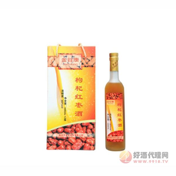金谷康红枣枸杞酒500ml