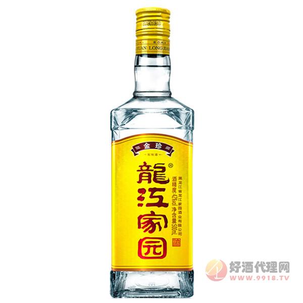 龙江家园金珍42度500ml_1瓶低度东北酒