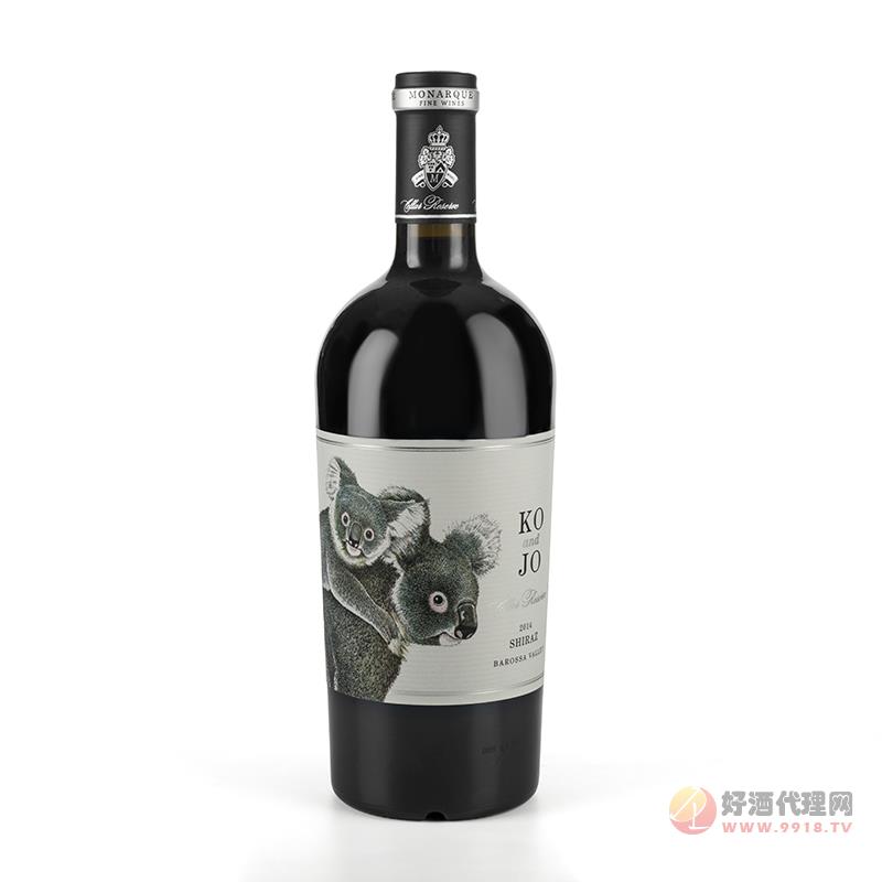 摩纳克2014精选考拉西拉子干红葡萄酒750ml