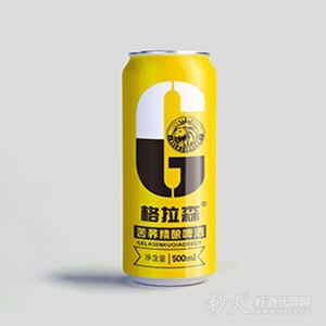 格拉森苦荞精酿啤酒500ml