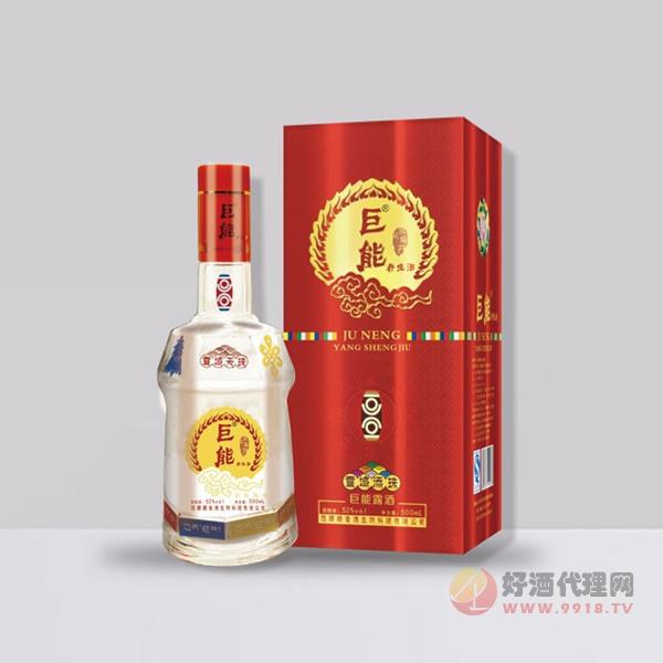 西藏巨能养生酒雪域天珠52度500ml（普盒装）