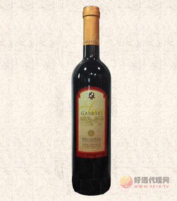 2012年圣加贝尔珍藏红葡萄酒西班牙进口14度