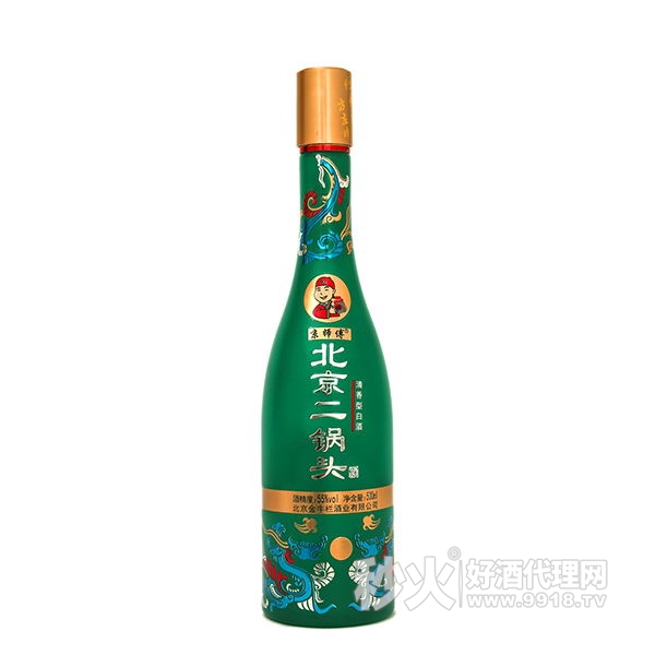 京师傅北京二锅头浓香型白酒55度500ml