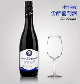 冰雪奇缘雪酽葡萄酒女性红酒白标375ml