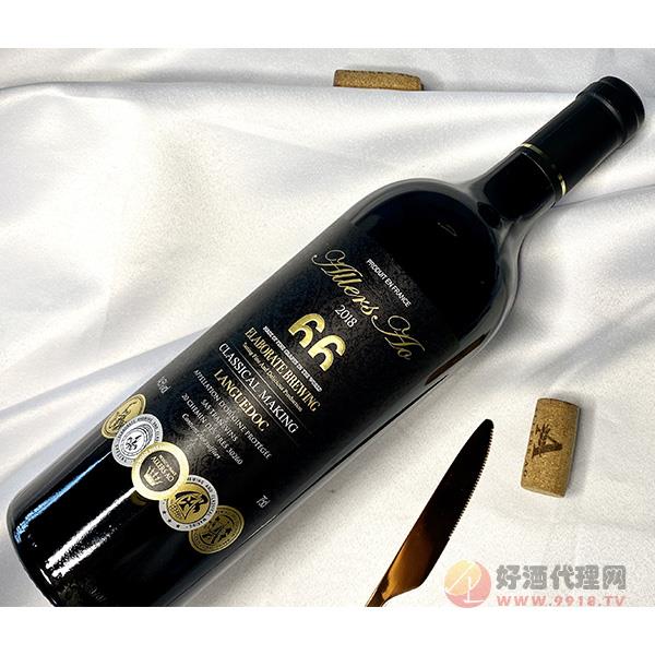 2018干红葡萄酒750ml