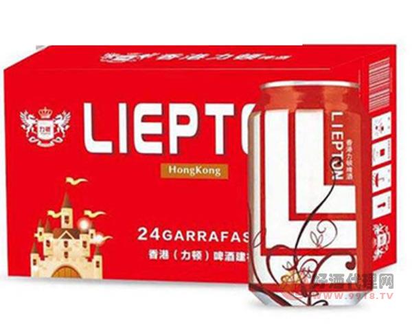 香港力顿啤酒-红罐-320ml