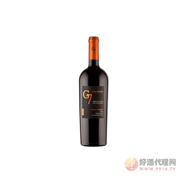 G7特级珍藏赤霞珠干红葡萄酒