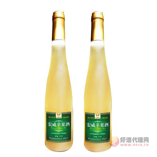 宏威苹果酒绿375ml