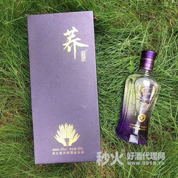 楚开怀紫荞酒42度500ml